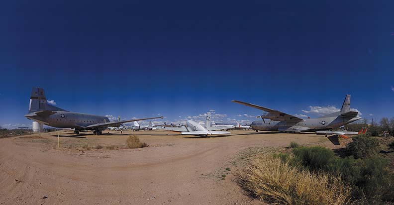 C-124, C-117, and C-133, Pima Air and Space Museum, Arizona, March 12, 2009